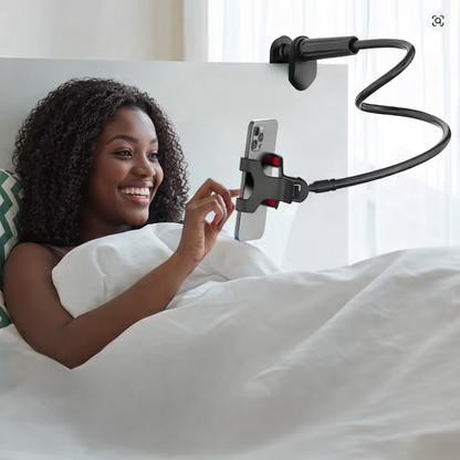 Support Téléphone et Tablette Flexible 360° – Mains Libres pour Lit, Bureau et Table